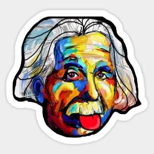 albert einstein Sticker